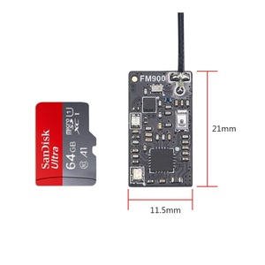 【NEW】X-BOSS FM900 Mini Reveiver,Suppor FASST 2.4G wireless system,Real time RSSI data